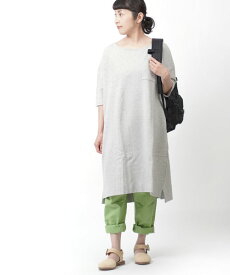 【30%OFF】グラム (g) Gauze# Basic Line コットン 度詰め裏毛 スウェットワンピース ドロップショルダーワンピース・g028-3542001(レディース)