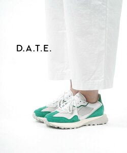 【ポイント2倍】デイト D.A.T.E. 日本限定モデル スニーカー 靴 ヴェッタ アルジェーニョ VETTA ARGEGNO WHITE GREEN・31WVTARWGJ-3362301(レディース)