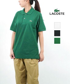 【4/27 9:59までポイント10倍】ラコステ LACOSTE コットン 鹿の子 半袖 ポロシャツ・L1212LJ-0242301(メンズ)(レディース)(クーポン対象外)