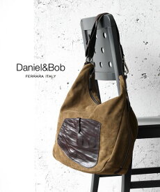 【4/24 20時からポイント10倍】ダニエル&ボブ Daniel&Bob スウェード ショルダーバッグ IDINA KALEIDO WASH・DAB253L01-2771502(メンズ)