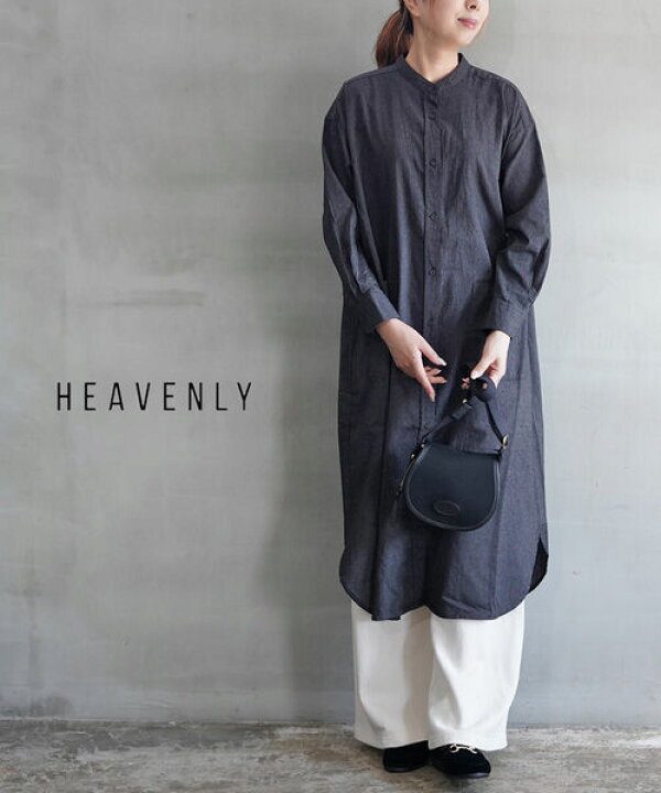 楽天市場】【2024年秋冬新作】ヘブンリー HEAVENLY ワンピース シャツ 