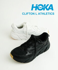 【4/27 9:59までポイント10倍】【2024年春夏新作】ホカオネオネ HOKA ONE ONE クリフトン ランニング シューズ スニーカー 靴 ユニセックス ブラック ホワイト ロード クッション 軽量 厚底 カジュアル・1160050-2542401(メンズ)(レディース)(C-1)