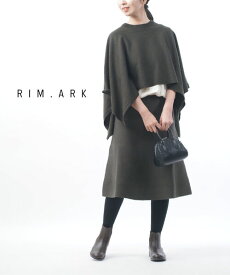 【4/24 20時からポイント10倍】リムアーク RIM.ARK コットン混 ニット レイヤードワンピース 3Piece knit OP outlet ・460CAS73-0190-4201902(レディース)(last_1)