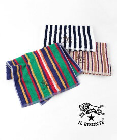 【2026年秋冬新作】イルビゾンテ IL BISONTE フェイスタオル 今治タオル コットン タオル 正規品 ロゴ刺繍 ふわふわ ふんわり 日本製 ギフト 内祝い お祝い おしゃれ・54262305690-0062602(メール便可能商品)[M便 4/5](メンズ)(レディース)