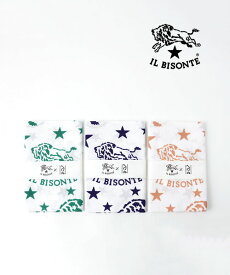 【2026年秋冬新作】イルビゾンテ IL BISONTE 手ぬぐい おしゃれ 手拭い タオル ハンカチ ロゴ かわいい 日本製 綿100% ギフト・54262305185-0062602(メール便可能商品)[M便 1/5](メンズ)(レディース)