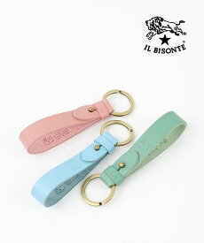 イルビゾンテ IL BISONTE キーリング キーホルダー チャーム レザー 正規品 本革 本革 かわいい ギフト プレゼント イタリア製・54262305650-0062601(メール便可能商品)[M便 3/5](メンズ)(レディース)