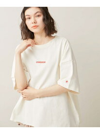 【CONVERSE /コンバース】天竺シューズプリントワイドTシャツ ROPE' PICNIC R ロペピクニック トップス カットソー・Tシャツ ホワイト【先行予約】*【送料無料】[Rakuten Fashion]