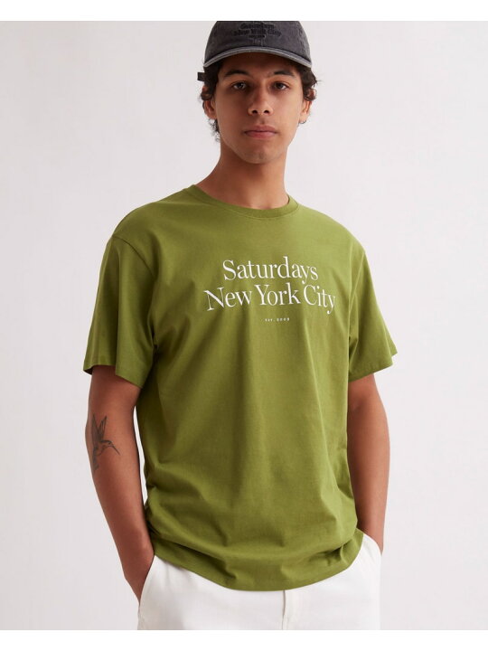 楽天市場】Miller Standard Ss Tee Saturdays NYC サタデーズ 