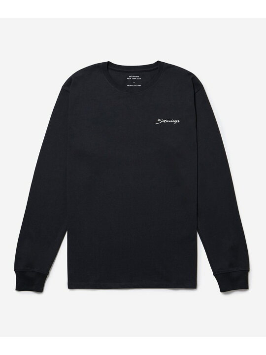 楽天市場】Saturdays Embroidered Standard Ls Tee Saturdays NYC 