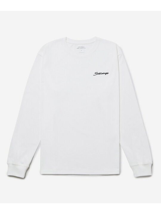楽天市場】Saturdays Embroidered Standard Ls Tee Saturdays NYC 