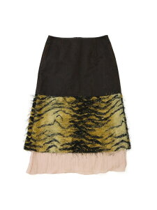 �yANTHEM A �zMIXTURE SEMI-T SKIRT M TO R �A�_���G���y �X�J�[�g ���̑��̃X�J�[�g �x�[�W���y���������z[Rakuten Fashion]