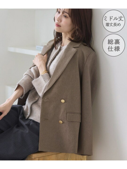 楽天市場】【WEB限定】レディハンサムシリーズ ウールライク金ボタン 