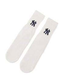 ROSTER SOX*MLB 3D LOGO SOCKS JUNRed ジュンレッド 靴下・レッグウェア 靴下 ホワイト ネイビー[Rakuten Fashion]