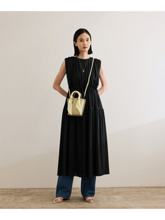 楽天市場】【SALE／60%OFF】フェイディドフラワープリント・無地ドレス 