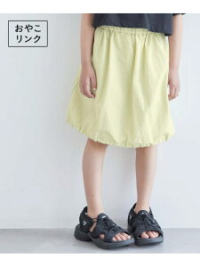 �ySALE�^50%OFF�z�yKIDS�z���h���X�g�i�C�����o���[���X�J�[�g/�����N�R�[�f ROPE' PICNIC KIDS ���y�s�N�j�b�N �X�J�[�g ���̑��̃X�J�[�g �u���b�N �C�G���[�yRBA_E�z[Rakuten Fashion]