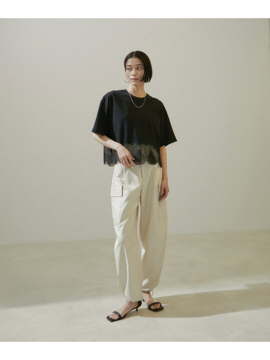 楽天市場】シェルスカラップTシャツ SALON adam et rope