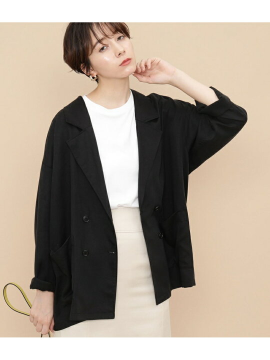 楽天市場】【SALE／40%OFF】テンセルオープンカラージャケット ADAM ET 