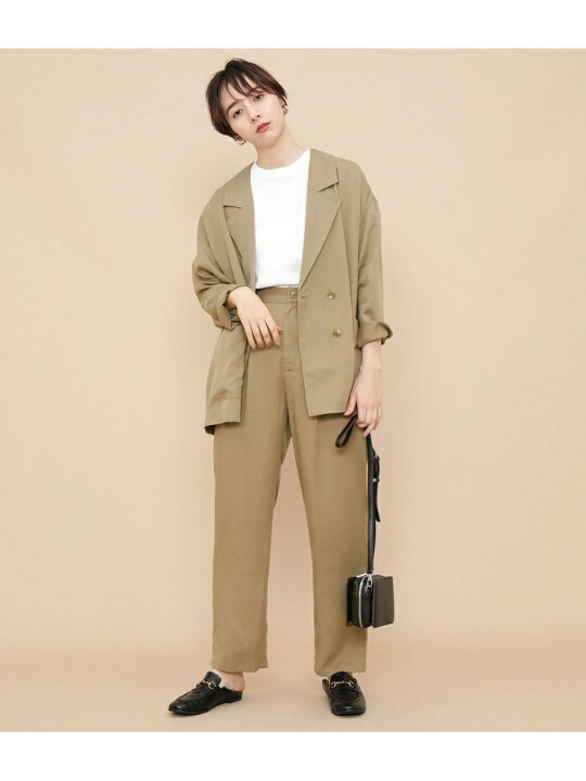 楽天市場】【SALE／40%OFF】テンセルオープンカラージャケット ADAM ET 