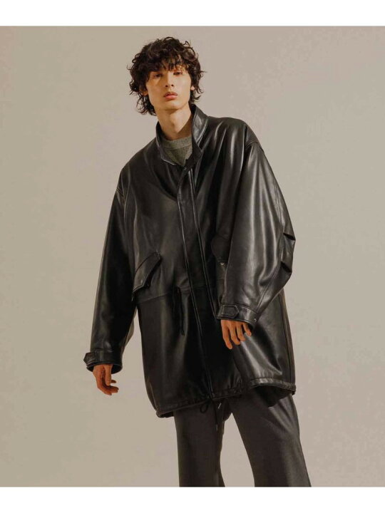 楽天市場】【SALE／40%OFF】シープレザー ビッグシルエット モッズ 