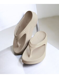 �yOOFOS/�E�[�t�H�X�zOOmega ROPE' PICNIC PASSAGE ���y�s�N�j�b�N �V���[�Y�E�C �T���_�� �x�[�W�� �u���b�N�y��s�\��z*�y���������z[Rakuten Fashion]