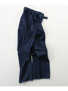 �yKURO for SALON(�N��)�z�ʒ�EASY TUCK DENIM INDIGO / �f�j���p���c SALON adam et rope' �T���� �A�_�� �G ���y �p���c �W�[���Y�E�f�j���p���c �l�C�r�[�y��s�\��z*�y���������z[Rakuten Fashion]