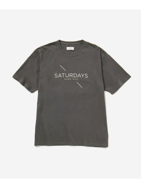 楽天市場】【SALE／20%OFF】Pigment Dyed Surf SS Tee Saturdays NYC 