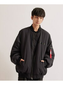 iisy / BIG MA-1 iisy ジュンレッド ジャケット・アウター MA-1 ブラック グレー ベージュ ネイビー【送料無料】[Rakuten Fashion]