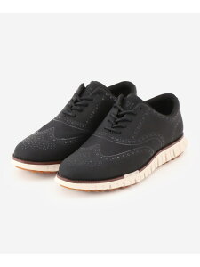 COLE HAAN ZEROGRAND REMASTERED NO SEW WINGTIP GOLF Saturdays Golf �T�^�f�[�Y�@�j���[���[�N�V�e�B �V���[�Y�E�C �X�j�[�J�[ �u���b�N �z���C�g�y���������z[Rakuten Fashion]