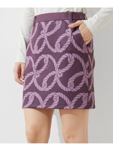 �ySALE�^60%OFF�z���[�v�� ���S���X�J�[�g JUN&ROPE' �W�����A���h���y �X�J�[�g ���̑��̃X�J�[�g �p�[�v�� �l�C�r�[�yRBA_E�z�y���������z[Rakuten Fashion]