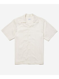 York Camp Collar Short Sleeve Shirt Saturdays NYC サタデーズ　ニューヨークシティ トップス シャツ・ブラウス ホワイト ベージュ パープル【送料無料】[Rakuten Fashion]