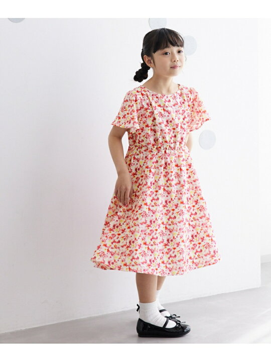楽天市場】【SALE／60%OFF】【KIDS】リンクコーデ/花柄ワンピース ROPE 