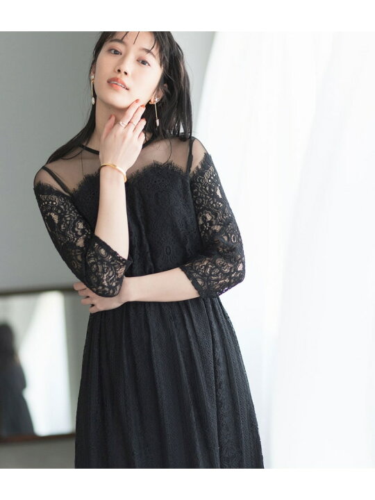 楽天市場 チュールパネルレースドレス Adam Et Rope アダムエロペ ワンピース ワンピースその他 グリーン ブラック ブルー 送料無料 Rakuten Fashion J Adore Jun Online 楽天市場 チュールパネルレースドレス Adam Et Rope アダムエロペ ワンピース ワンピースその他 グリーン ブラック ブルー 送料無料 Rakuten Fashion J Adore Jun Online