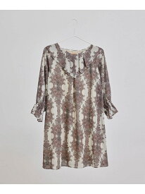 【SALE／60%OFF】【KIDS】【リンクコーデ】サスティナブル衿フリルワンピース ROPE' PICNIC KIDS ロペピクニック ワンピース・ドレス ワンピース ブラック ホワイト【RBA_E】[Rakuten Fashion]