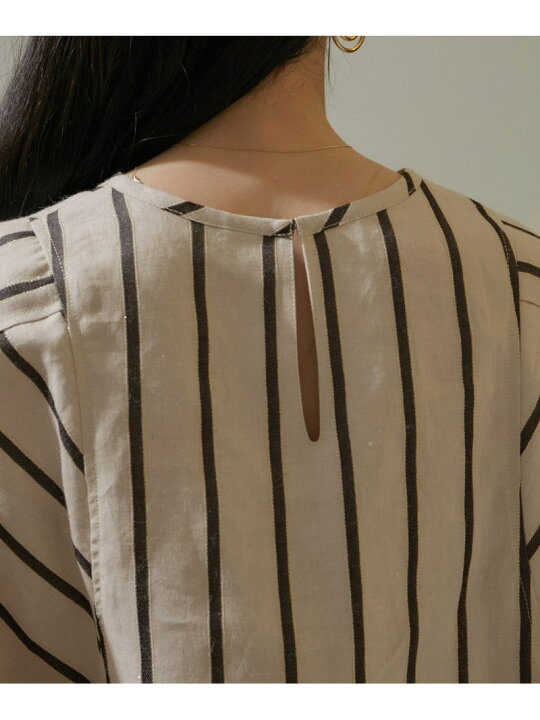楽天市場】【WEB限定】ドビーラメストライプブラウス/24SS SALON adam 