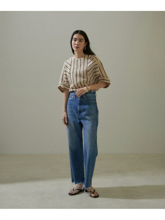 楽天市場】【WEB限定】ドビーラメストライプブラウス/24SS SALON adam 