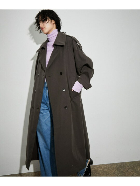 楽天市場】【SALE／50%OFF】ドルマンオーバートレンチコート ADAM ET 