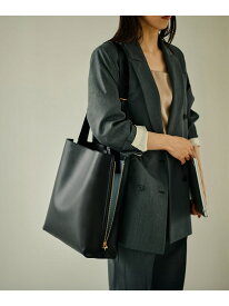 【A4対応】【通勤】【E'POR】Y BAG Shoulder Large(サイドジップショルダーバッグ)【WEB限定】【24SS】【雑誌掲載】 ROPE' ロペ バッグ ショルダーバッグ ブラック グレー ホワイト ブラウン【先行予約】*【送料無料】[Rakuten Fashion]