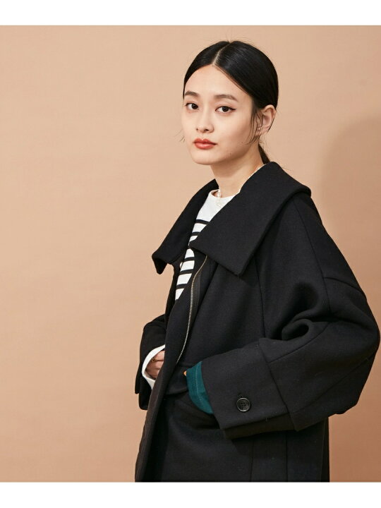 楽天市場】【SALE／50%OFF】FAbRICA メルトンショートコート ADAM ET 