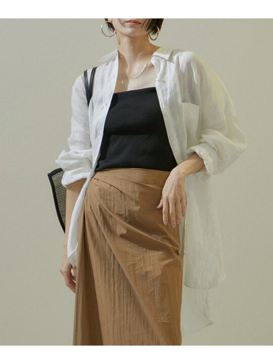 楽天市場】【SALE／30%OFF】[24SS]ノルマンディリネンルーズシャツ 