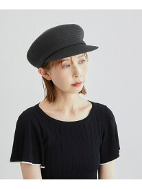 【SALE／40%OFF】ウォッシャブルブレードキャスケット ROPE' PICNIC PASSAGE ロペピクニック 帽子 キャスケット ブラック グレー ベージュ【RBA_E】[Rakuten Fashion]
