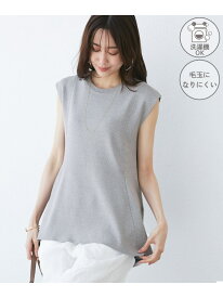 【SALE／18%OFF】【洗濯機OK・アンチピリング】八方映えニット ペプラムニットプルオーバー ROPE' PICNIC ロペピクニック トップス ニット ブルー グレー ブラック ブラウン【RBA_E】【送料無料】[Rakuten Fashion]
