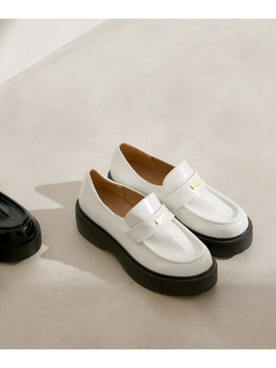 楽天市場】【SALE／60%OFF】【HARUTA】厚底コインローファー Juze ビス 