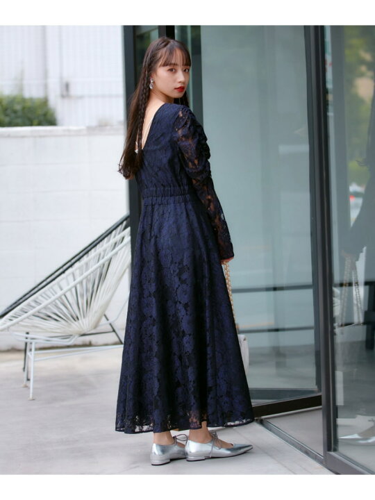 楽天市場】【SALE／70%OFF】【VIS DRESS】総レースバックオープン 