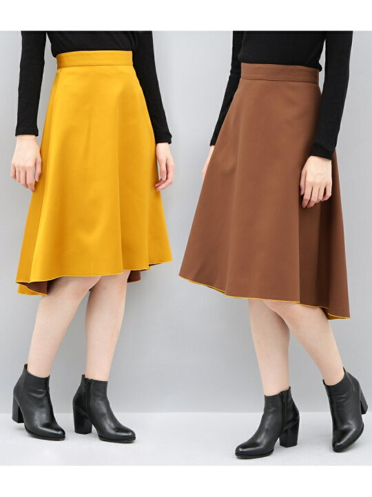 楽天市場】リバーシブルフレアスカート ADAM ET ROPE 