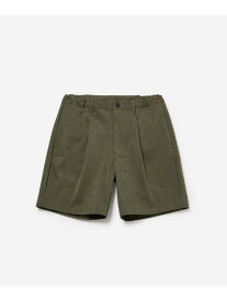 One Tuck Short Pant Saturdays NYC サタデーズ　ニューヨークシティ パンツ その他のパンツ ブラック ベージュ カーキ【送料無料】[Rakuten Fashion]