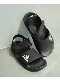 【KIDS】【adidas/アディダス】ADILETTE SANDAL K ROPE' PICNIC KIDS ロペピクニック シューズ・靴 サンダル ブラック ピンク[Rakuten Fashion]