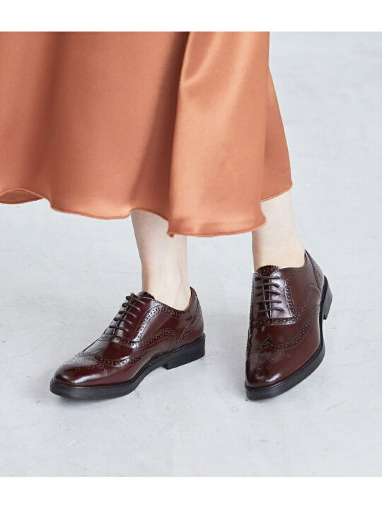 楽天市場】【SALE／50%OFF】厚底ウィングチップシューズ ADAM ET ROPE 