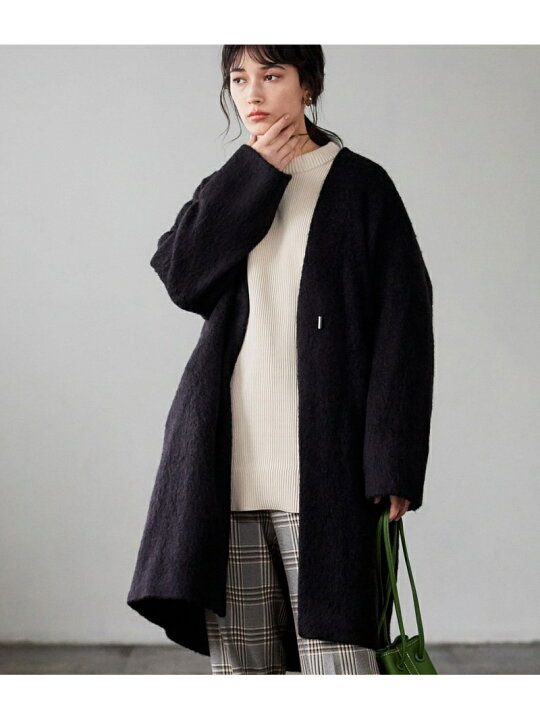 楽天市場】【SALE／70%OFF】【ドラマ着用】モヘヤシャギーノーカラー  