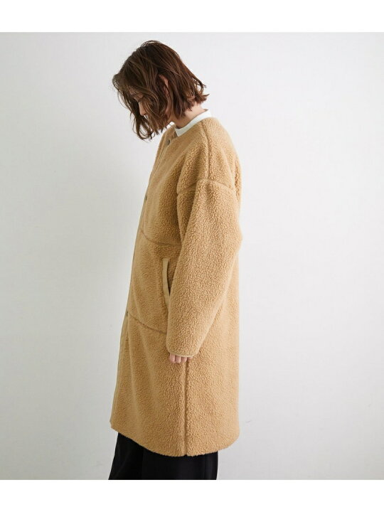 楽天市場】【SALE／21%OFF】【WEB限定】ボアロングコート ROPE
