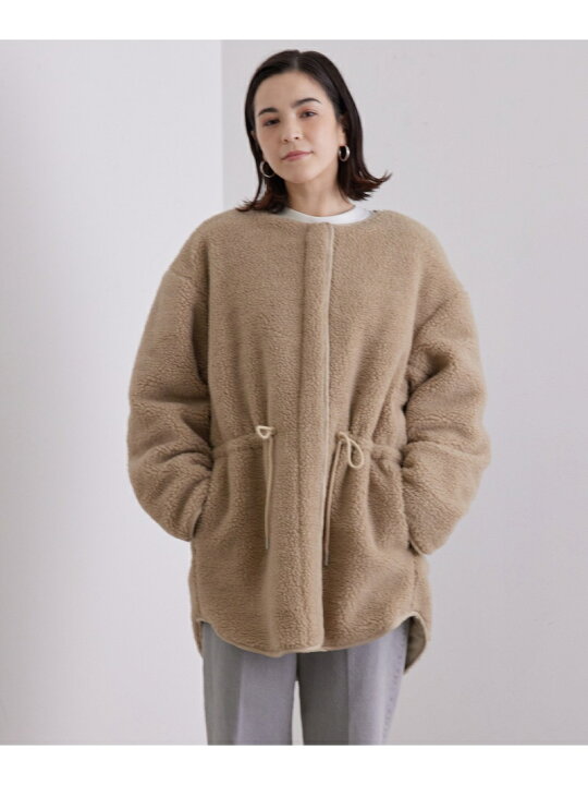 楽天市場】【SALE／30%OFF】【2WAY】中綿ボアキルティングショート 